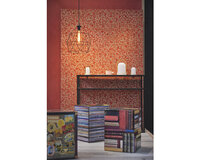 A.S. CR&Eacute;ATION Vliesbehang 38695-4  My Home. My Spa labyrinth  geometrisch goud glitter-effect