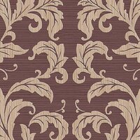 GRANDDUCHESS VLADIMIR bordeaux gold vintage damast  metallic oriental barok vlies