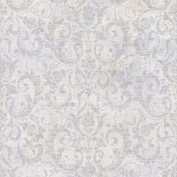 grijs damask  vinyl op vlies ecodeco