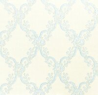 Eijffinger Prinzessin von Wurttemberg 320205 ice blauw ivoor zwaar italiaans relief  vinyl1