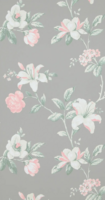 princess margaret rose flowers romance vinyl op vlies grijs