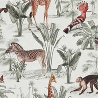 the queens zoo  green  vlies 2e foto vb patroon andere kleur