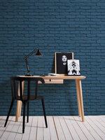 petrol new york loft bricks   vlies