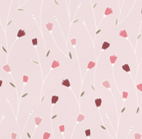 Rasch Selection Papier, Floral, rosa 203165