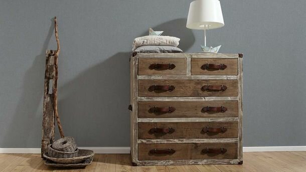 As behang Vinyl op vlies 33374-2 grijs luxe linnen weefsel look