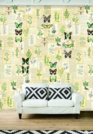 Behangexpresse Color Choc Botanical Fotobehang INK6076