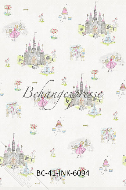 Behangexpresse Color Choc Pink Alice Fotobehang INK6094