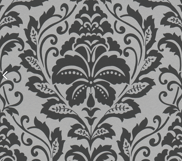 dubai hotel chiczwart zilver vinyl op vlies