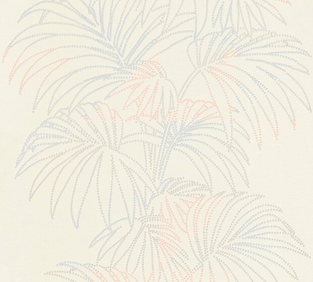 grafisch bloem vlies op vinyl