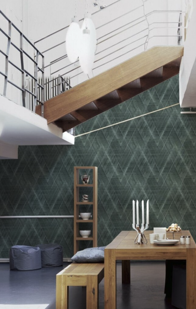 AS Creation Battle of Style 38824-2 - 388242 Groen / Zwart