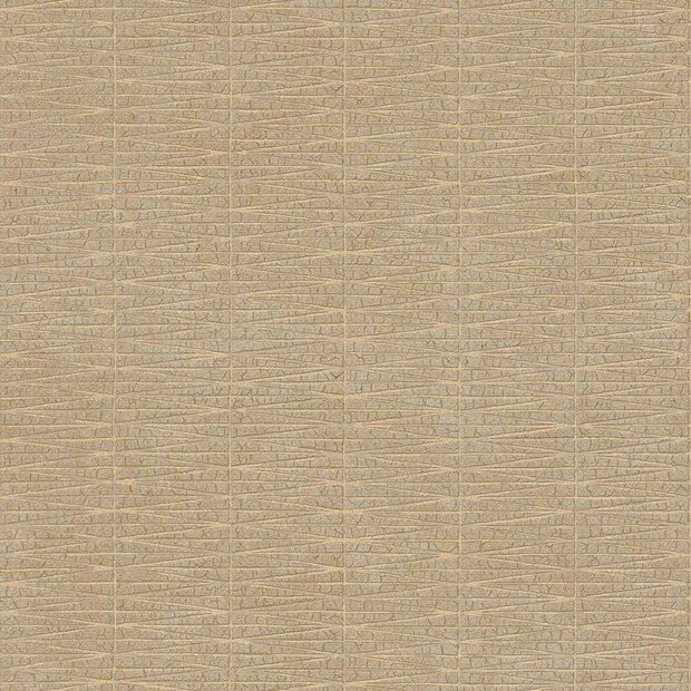 taupe goud grafisch  hotelchique  vinyl op vlies