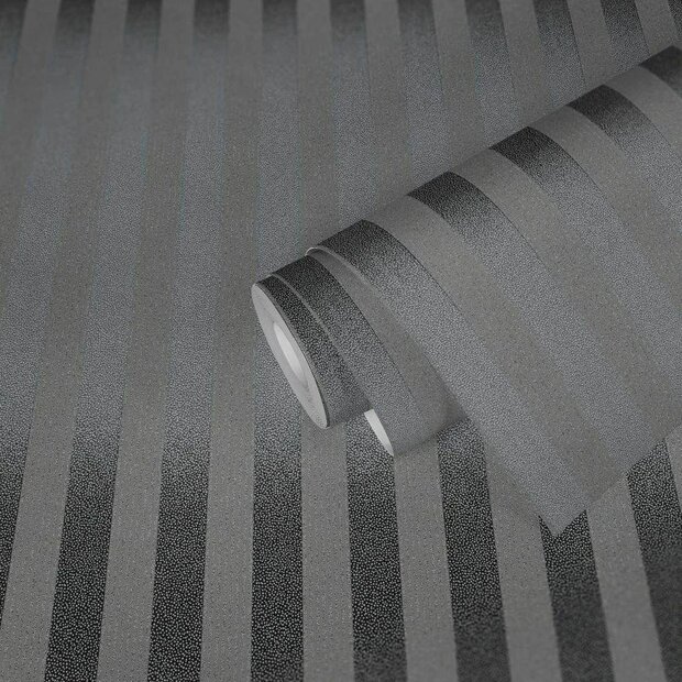 Duchess of Windsor art deco glittering horizontal and vertical stripes vinyl op papier