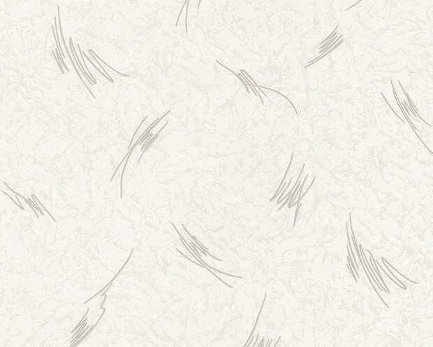 AS Creation 111 Shades of White 3347-18 - 334718 - Wit / Zilver schuimvinyl 