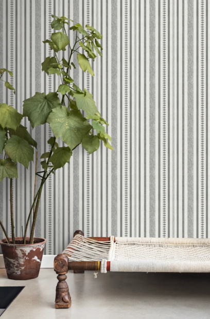 off white  grijs linnenweefsel traditional scandinavian embroidery patterns  stripes vinyl op vlies1