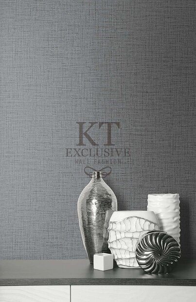 luxe grijs linnenweefsel vinyl opvlies