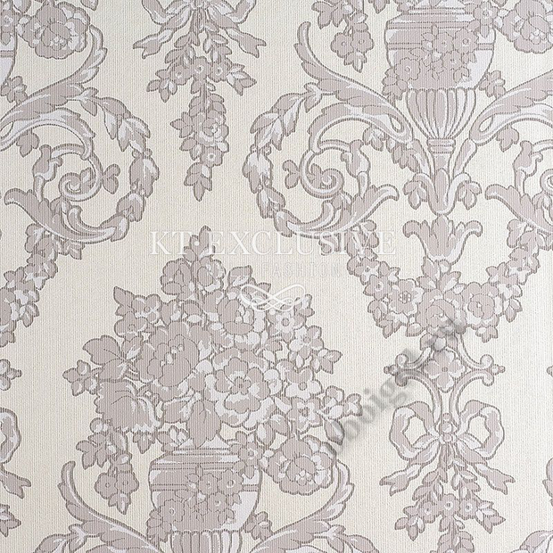 Maria Theresa hofburg wien salon beige grijs viscose vlies   oogt als zijde