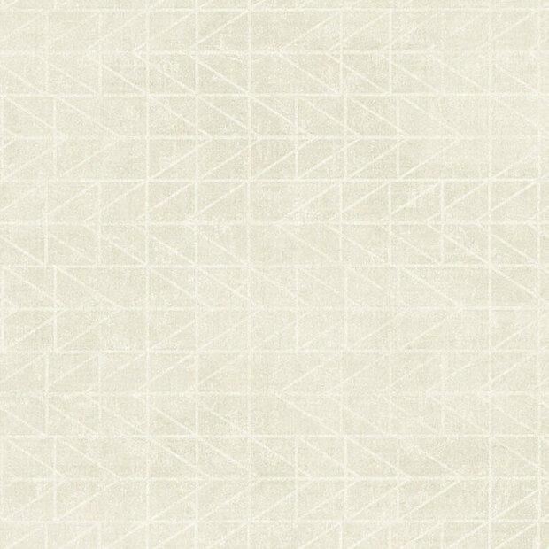 wit beige grafisch  vinyl op vlies