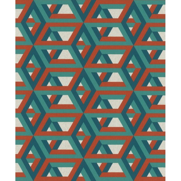 Esscher De Stij grafisch  vliesbehang