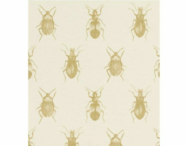 scarabe de cleopatra vlies wit goud