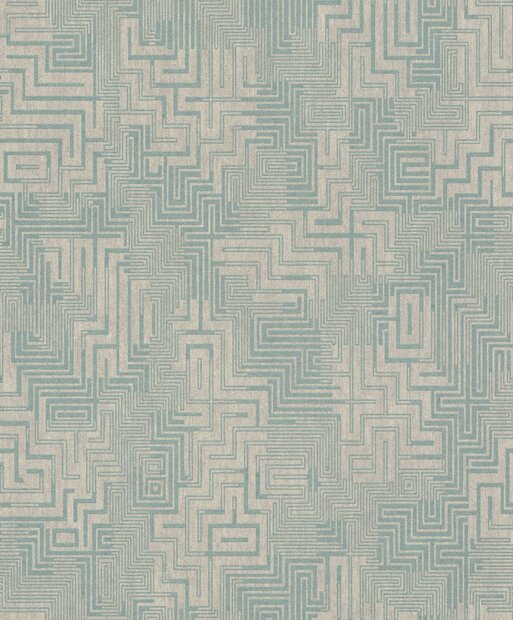 basalt smaragd groen metallic vlies