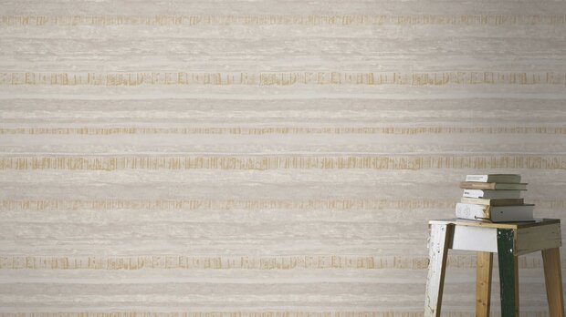 hotel chique wit  goud vlies 2 e foto voorbeeld behang op muur in andere kleur