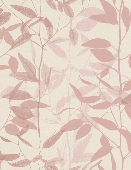 oud roze leaves  vlies