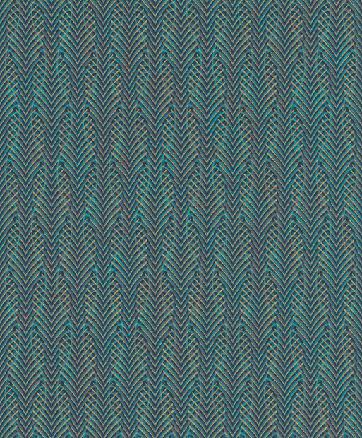 Rasch Emil en Hugo blauw groen grafisch 300160