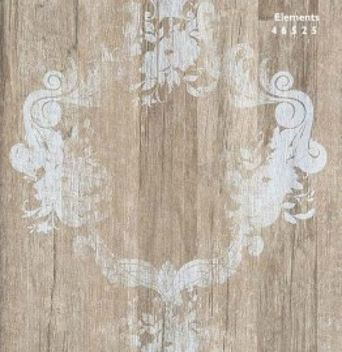 BN wallcoverings Elements middle brown taupe hampton beach house wood with royal emblem 