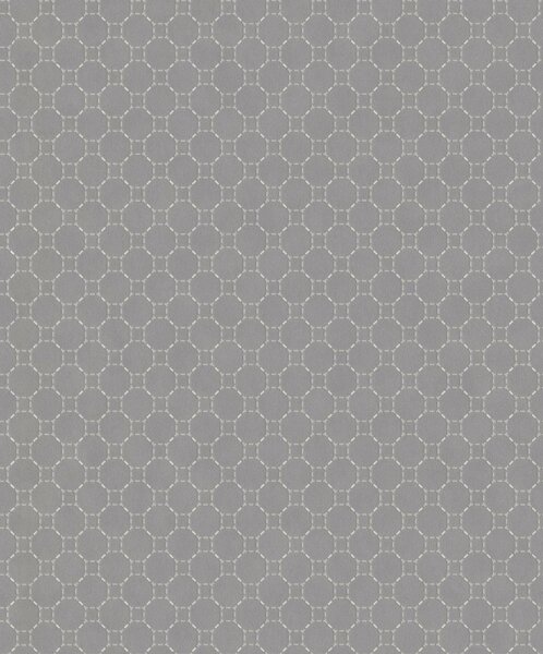 Art Deco grijs geometrische relief vinyl op vlies1