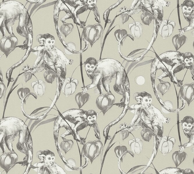 michalsky monkey business hotel chique vinyl op vlies