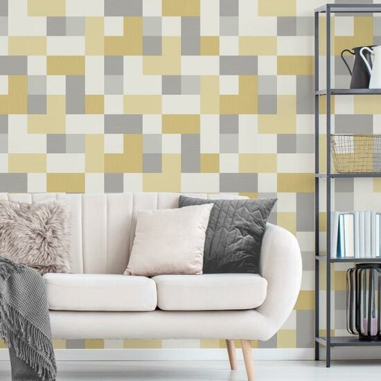 scandinavian hotel chic grafisch trendy luxe stevig papier behang 