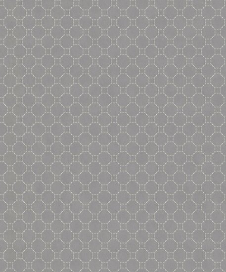 Art Deco grijs geometrische relief vinyl op vlies1